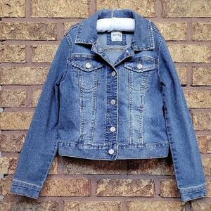 Mudd Kids Classic Blue Denim Jacket Size 12